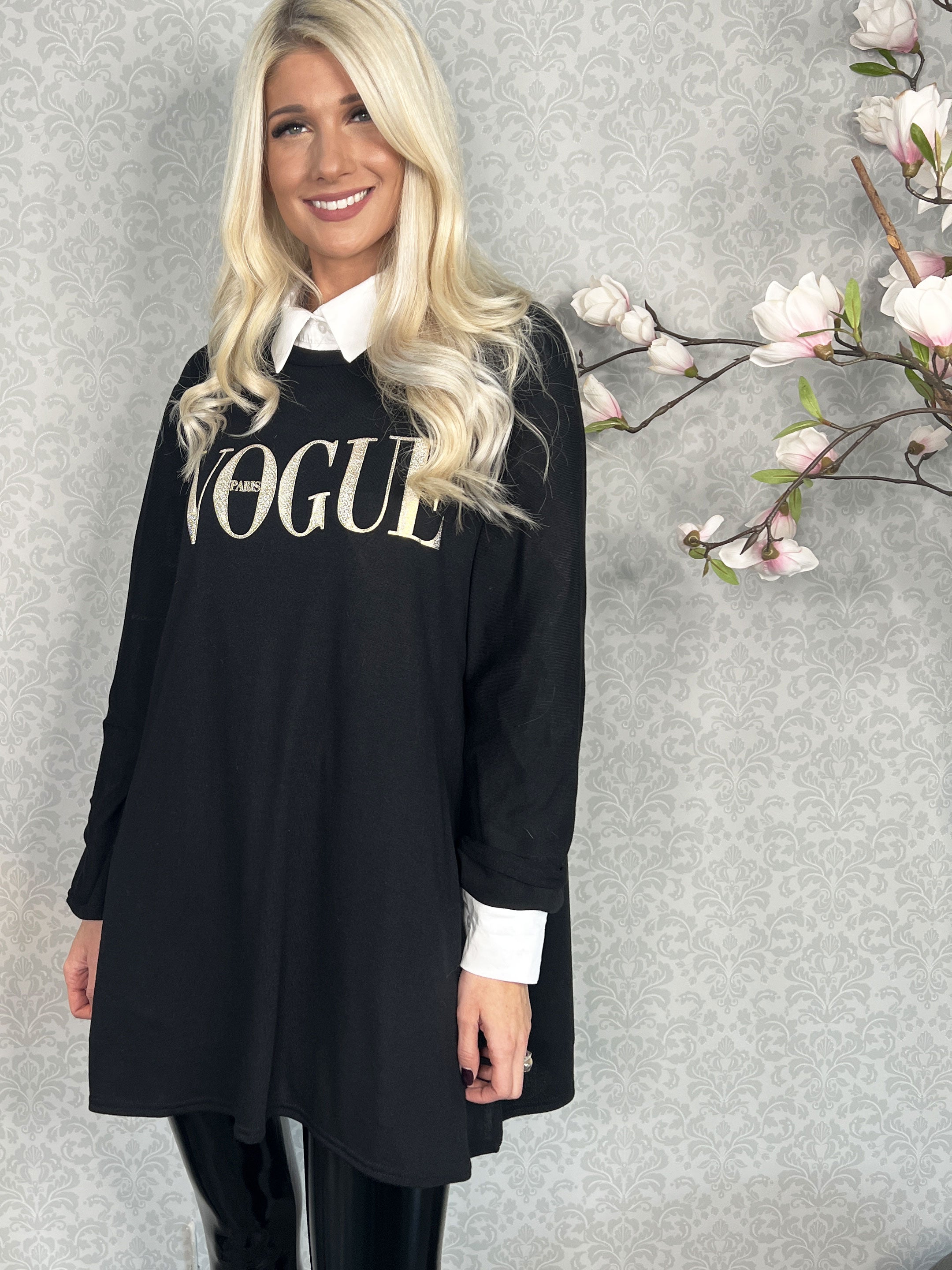 Nerea - Lätt stickad med skrivande framsida